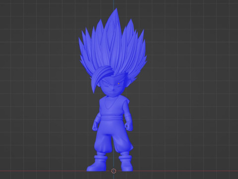 Gohan Beast SD - Dragonball Super Modèle 3D