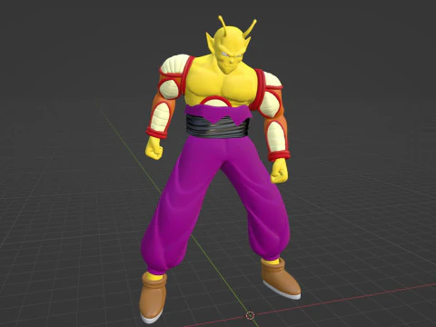 Orange Piccolo - Dragonball Super 3D Model