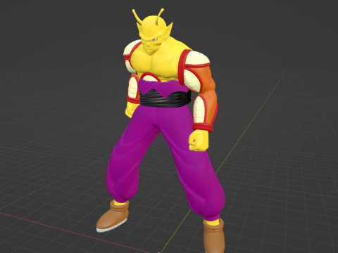 Orange Piccolo - Dragonball Super 3D Model