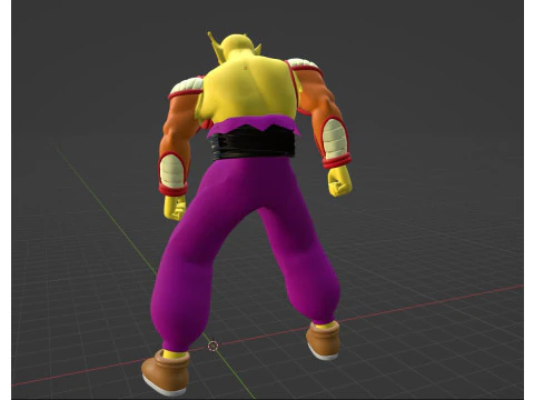 Orange Piccolo - Dragonball Super 3D Model