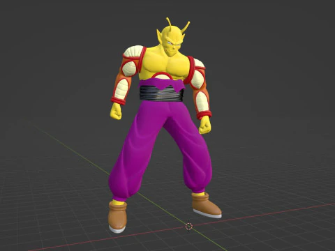 Orange Piccolo - Dragonball Super 3D Model