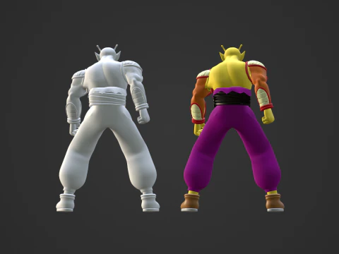 Orange Piccolo - Dragonball Super 3D Model