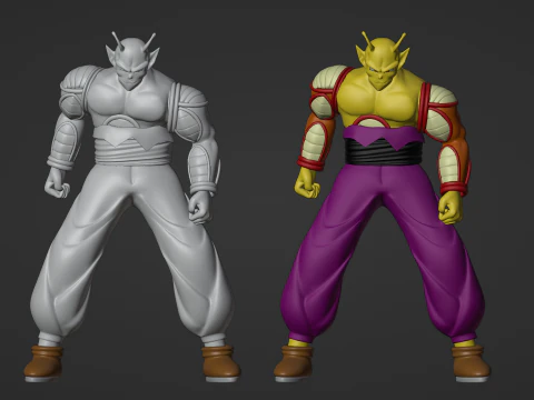 Orange Piccolo - Dragonball Super 3D Model