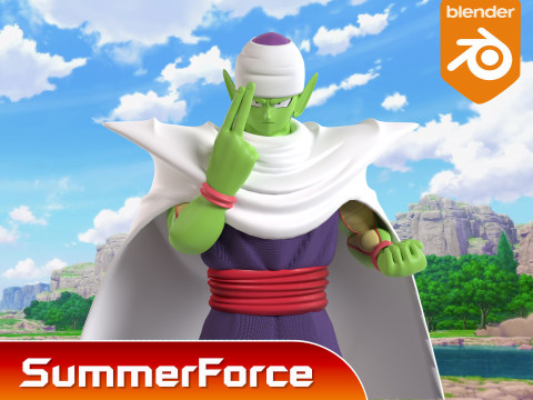 Piccolo - Dragonball 3D Model