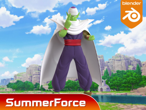 Piccolo - Dragonball 3D Model