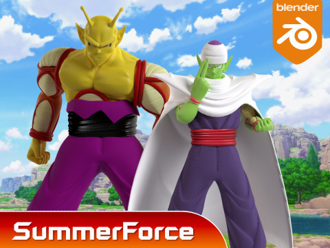 Piccolo - Dragonball 3D Model