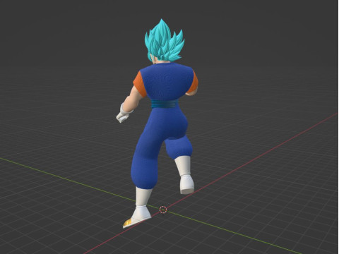 Vegito - Dragonball Super 3D Модель