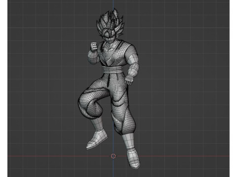 Vegito - Dragonball Super 3D Модель