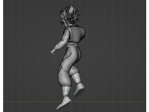 Vegito - Dragonball Super 3D Модель