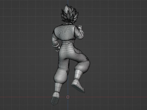 Vegito - Dragonball Super 3D Модель
