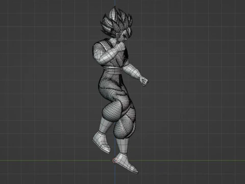 Vegito - Dragonball Super 3D Model