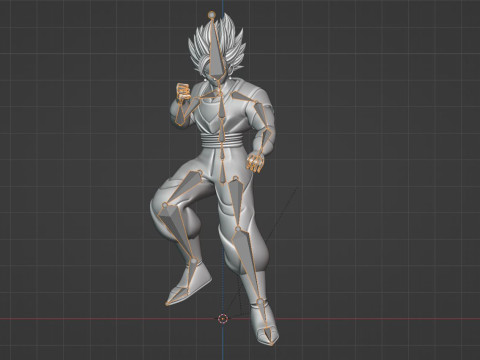 Vegito - Dragonball Super 3D Модель