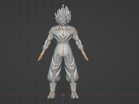 Vegito - Dragonball Super 3D Модель