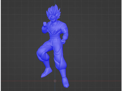 Vegito - Dragonball Super 3D Модель