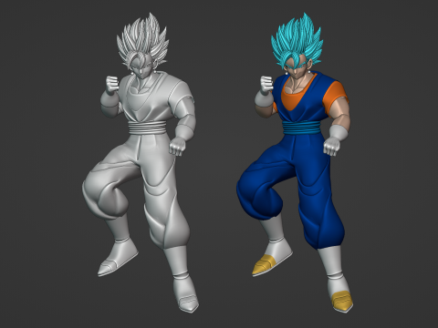 Vegito - Dragonball Super 3D Модель