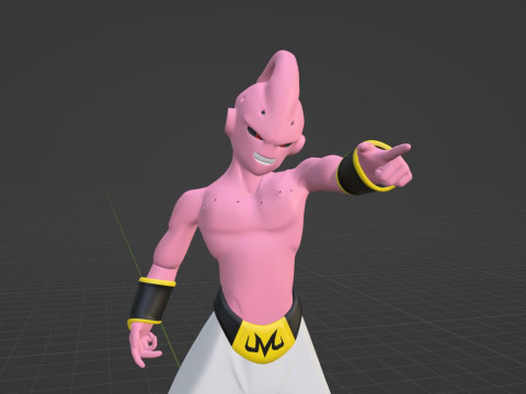 Kid Buu - Dragonball Modèle 3D