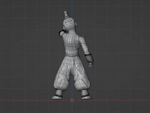 Kid Buu - Dragonball 3D Model