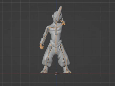 Kid Buu - Dragonball 3D Model