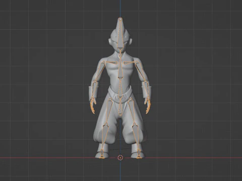 Kid Buu - Dragonball 3D Model