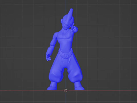 Kid Buu - Dragonball 3D Model