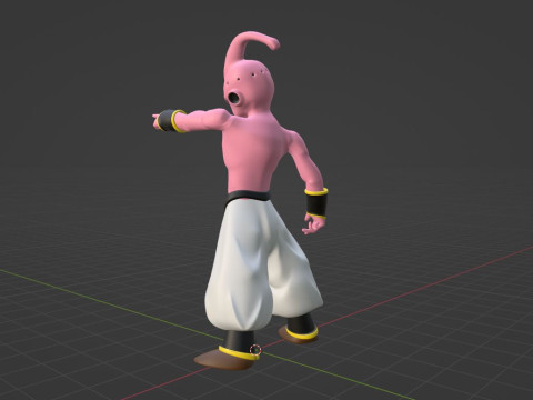 Kid Buu - Dragonball Modèle 3D