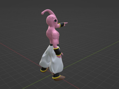 Kid Buu - Dragonball Modèle 3D