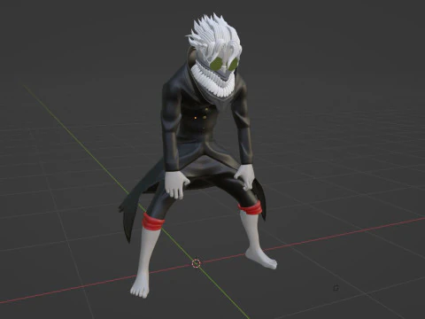 Okarun Turbo Granny Form - Dandadan 3D Model