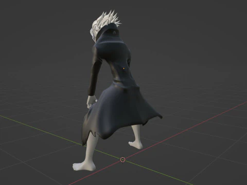 Okarun Turbo Granny Form - Dandadan 3D Model