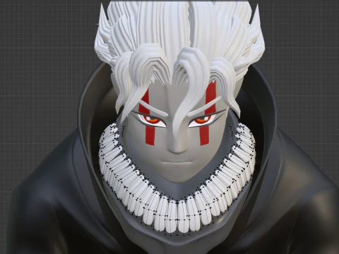 Okarun Turbo Granny Form - Dandadan 3D Model