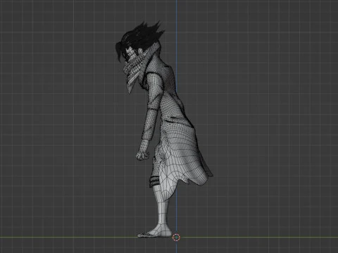 Okarun Turbo Granny Form - Dandadan 3D Model