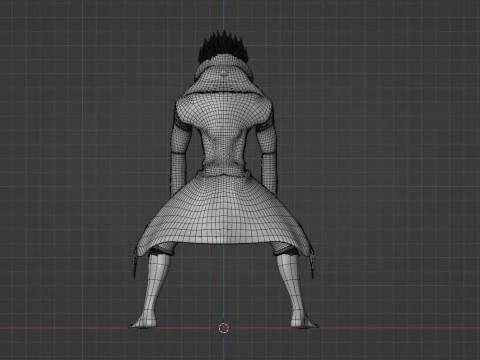 Okarun Turbo Granny Form - Dandadan 3D Model