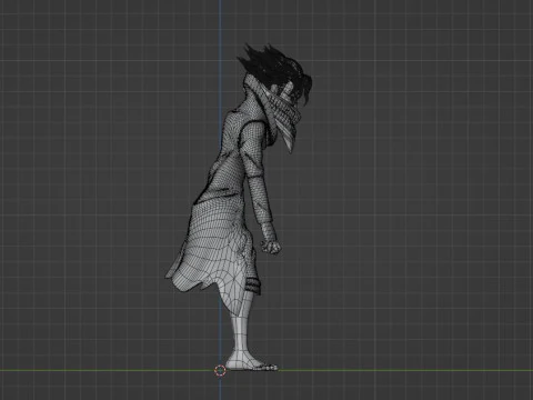 Okarun Turbo Granny Form - Dandadan 3D Model