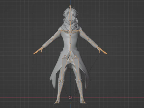 Okarun Turbo Granny Form - Dandadan 3D Model