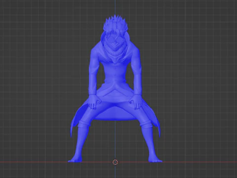 Okarun Turbo Granny Form - Dandadan 3D Model