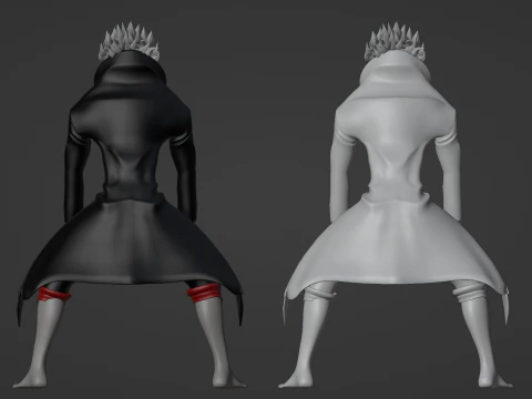 Okarun Turbo Granny Form - Dandadan 3D Model