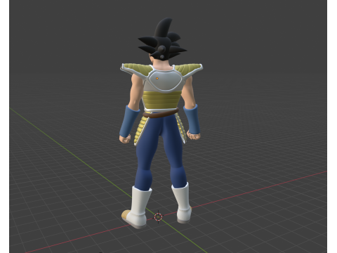 Bardock - Dragonball Super Modelo 3D