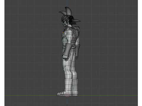 Bardock - Dragonball Super 3D Model