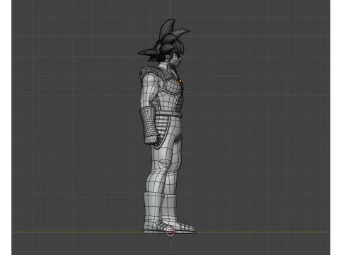 Bardock - Dragonball Super 3D Model