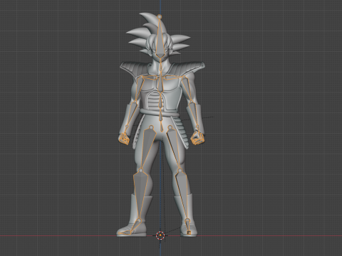 Bardock - Dragonball Super Modelo 3D