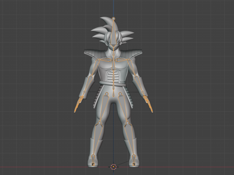 Bardock - Dragonball Super Modelo 3D