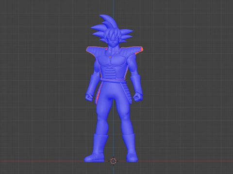 Bardock - Dragonball Super 3D Model