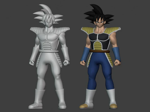 Bardock - Dragonball Super 3D Model