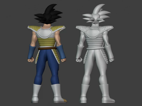 Bardock - Dragonball Super 3D Model