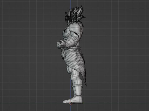 Broly Legendary Super Saiyan - Dragonball Super Model 3D