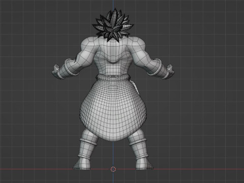 Broly Legendary Super Saiyan - Dragonball Super Model 3D