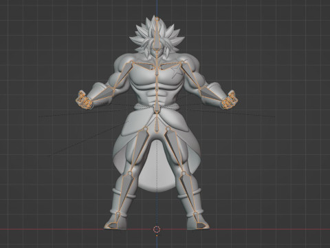 Broly Legendary Super Saiyan - Dragonball Super Model 3D