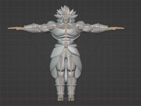 Broly Legendary Super Saiyan - Dragonball Super Model 3D