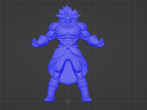 Broly Legendary Super Saiyan - Dragonball Super Model 3D
