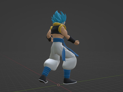 Gogeta - Dragonball Super Modelo 3D