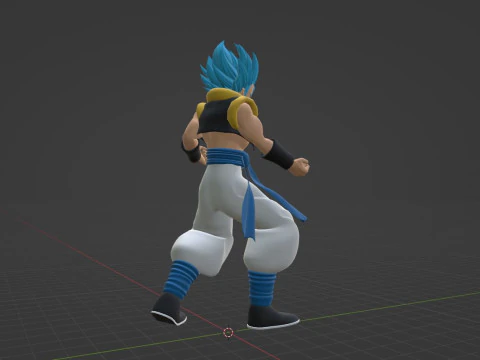 Gogeta - Dragonball Super 3D Model